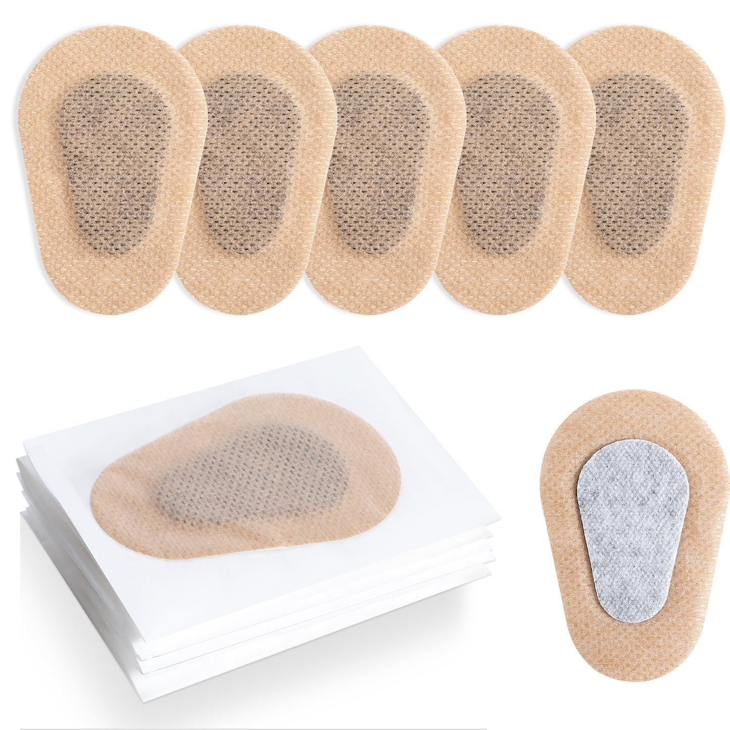 20 Pcs Adhesive Medical Eye Patches for Adults & Women, Disposable Eyepatches Latex Free Vision Bandages Breathable Amblyopia Eye Patch for Sleeping