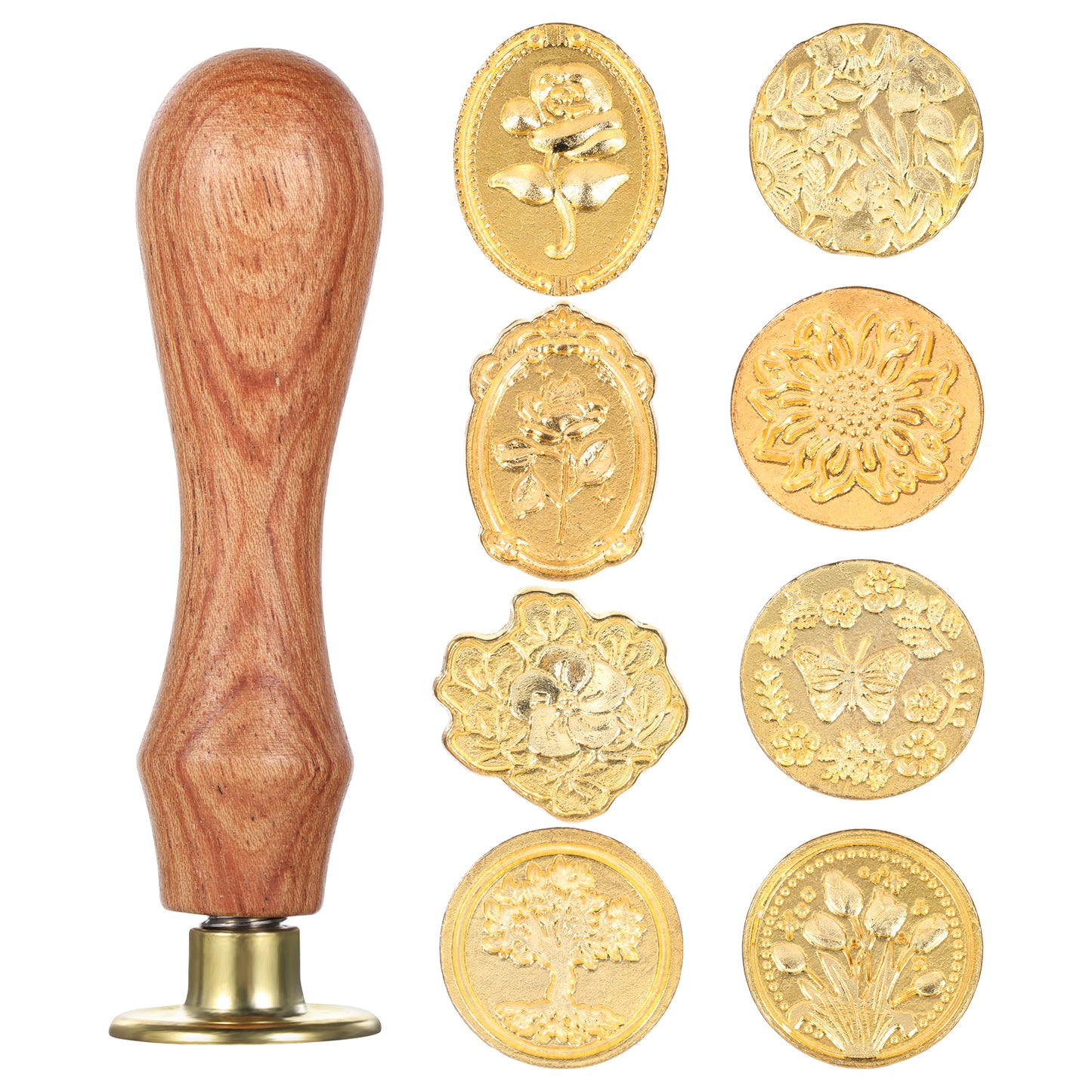 9 Pcs Wax Seal Stamp Kit