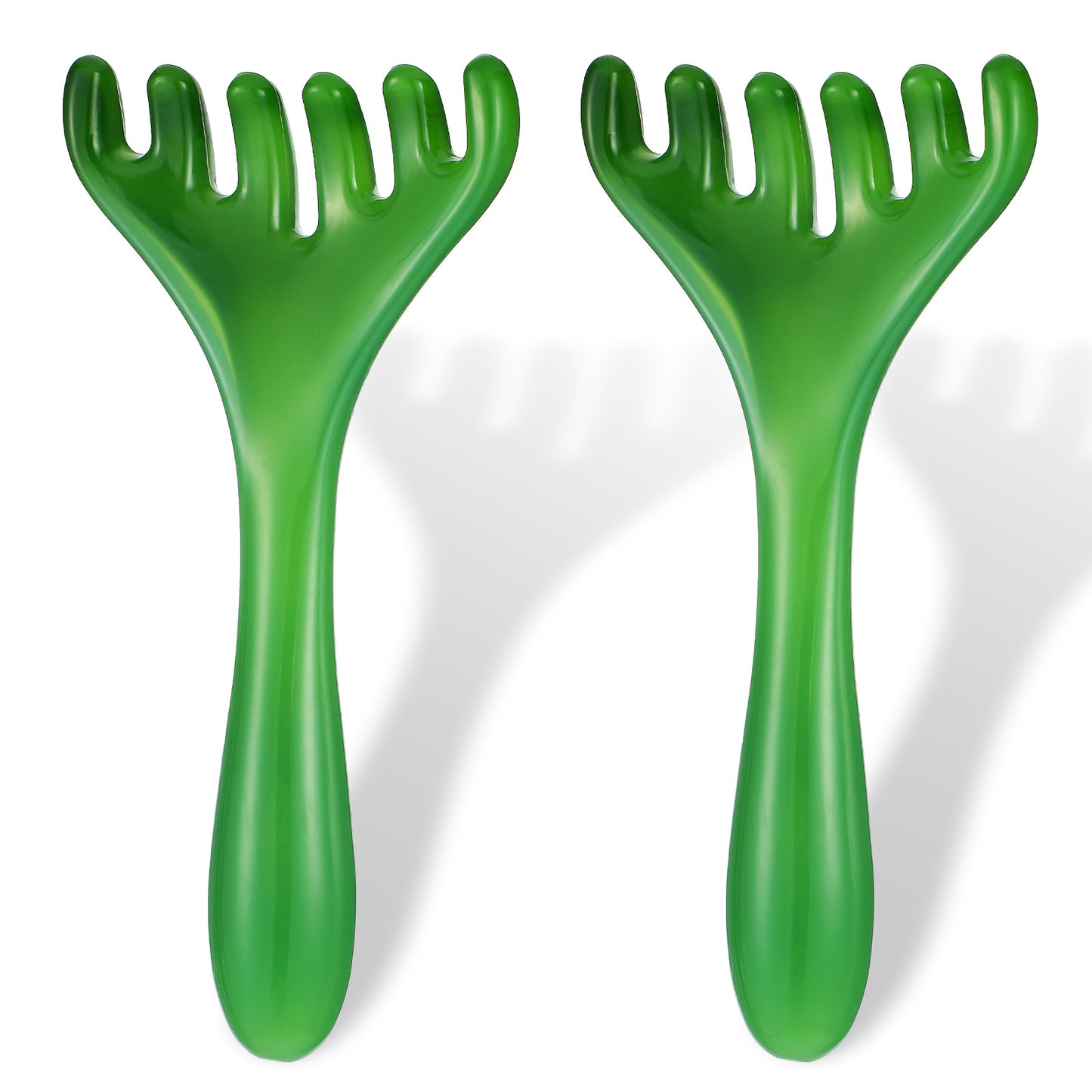 2pcs Scalp Massager for Hair Growth Massage Comb Scalp Comb Manual Hair Head Massager Relax Gua Sha Five Claw Massage Tool Comb Portable Handheld Resin Relax Tool for Father's Day Mother's Day Gifts