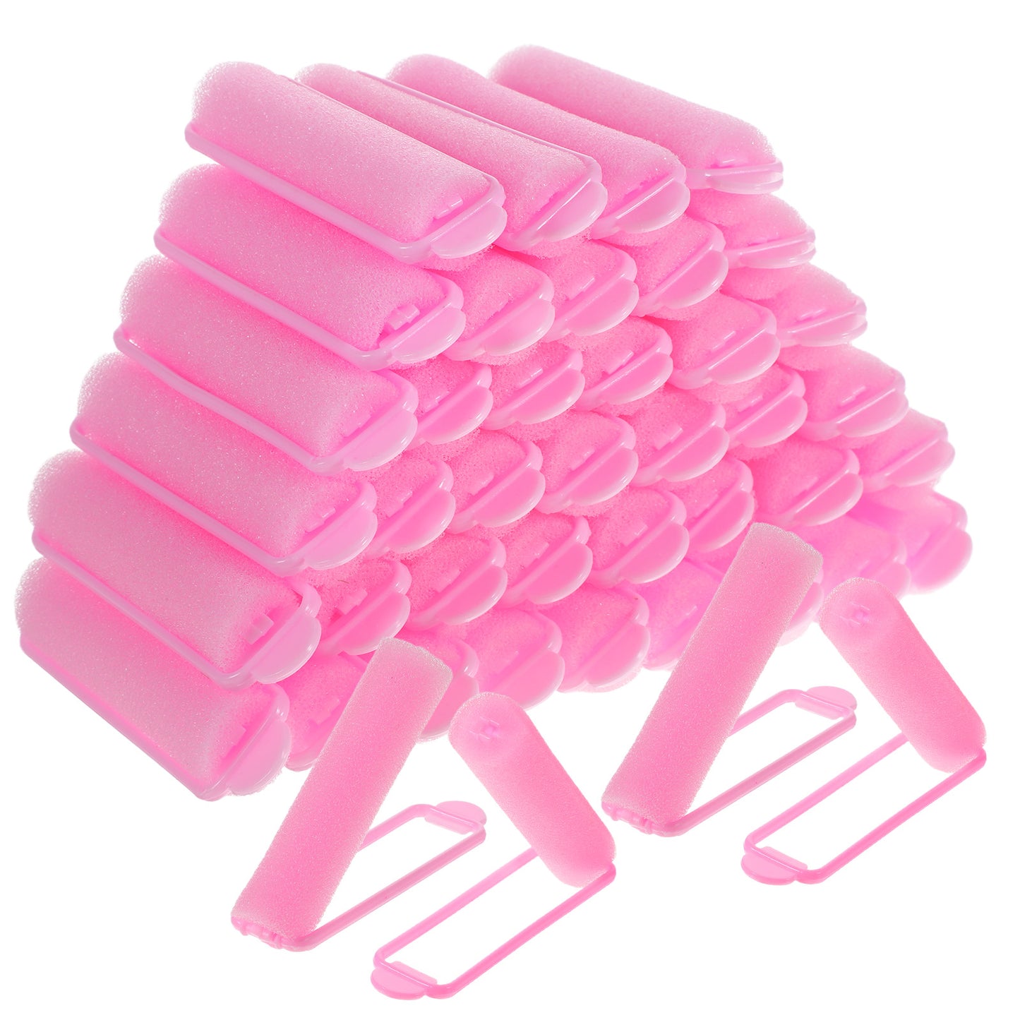 45 Pcs Foam Hair Rollers Sponge Curler Tool Hair Styling Soft Sleeping Thin Curl Flexible Curlers to Sleep In for Women Overnight Hairdressing Heatless