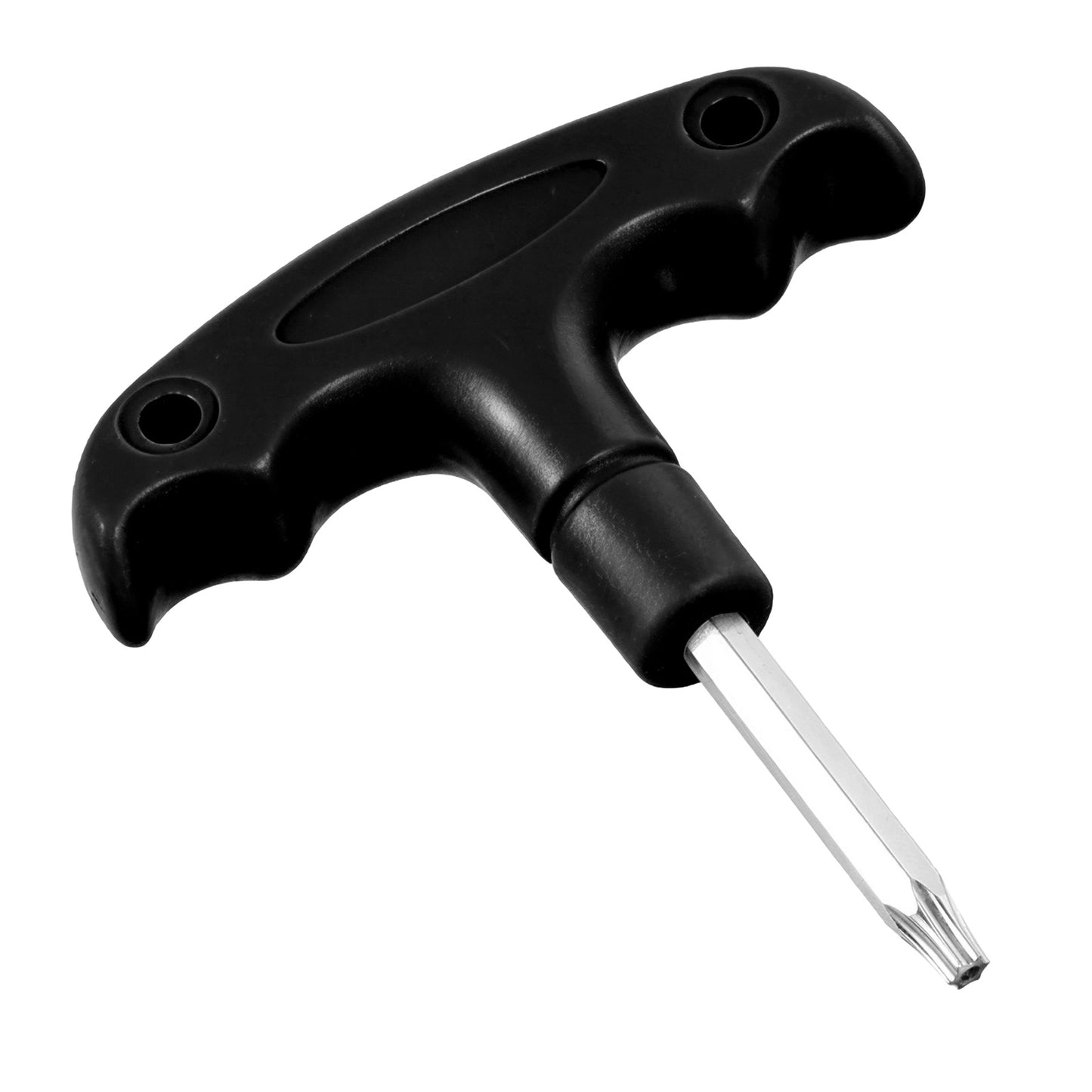 YUXIANLB FNANJWQ Adjustable Golf Wrench Tool, Golf Torque Wrench Portable Golfs Head Adjustment Tool Ergonomic Plastic Handle Stainless Steel Driver Tools for Club Driver Shaft Adapter Torque (Black)