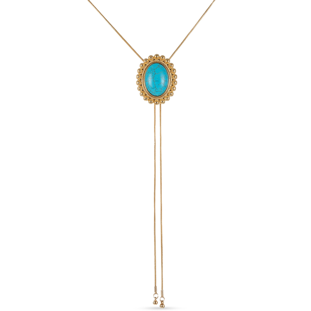 Heclia Western Cowgirl Bolo Tie Necklaces for Women Cowboy Jewelry Gift