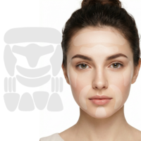 256 Pcs Facial Wrinkle Patches Overnight Forehead Wrinkle Patches Anti Wrinkle Patch Line Facial Stickers Smoothing Strips for Forehead Wrinkles Eyes Smile Mouth Lines Fine Lines Chin Wrinkles