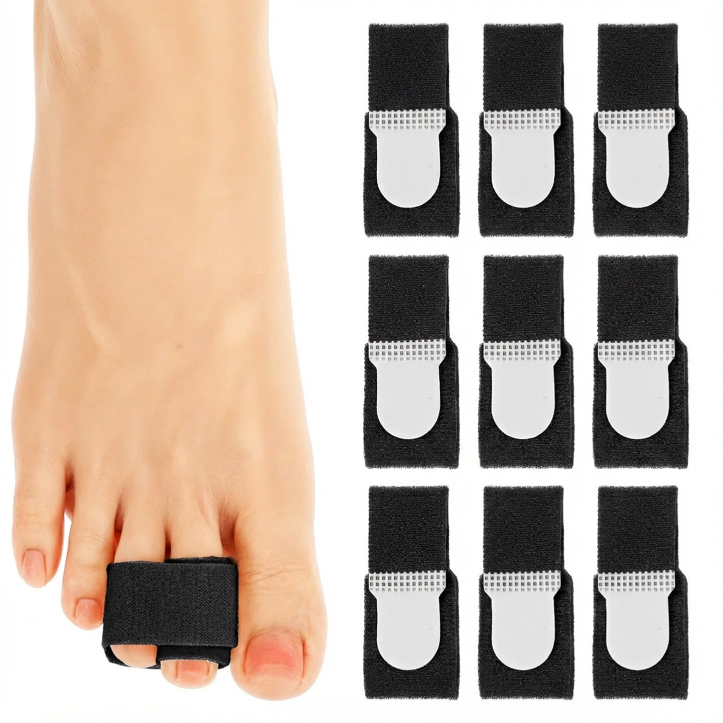 Straightener Fabric Hammer Toe Wraps