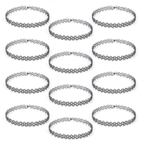 Hpmjz 90s Tattoo Choker Necklace