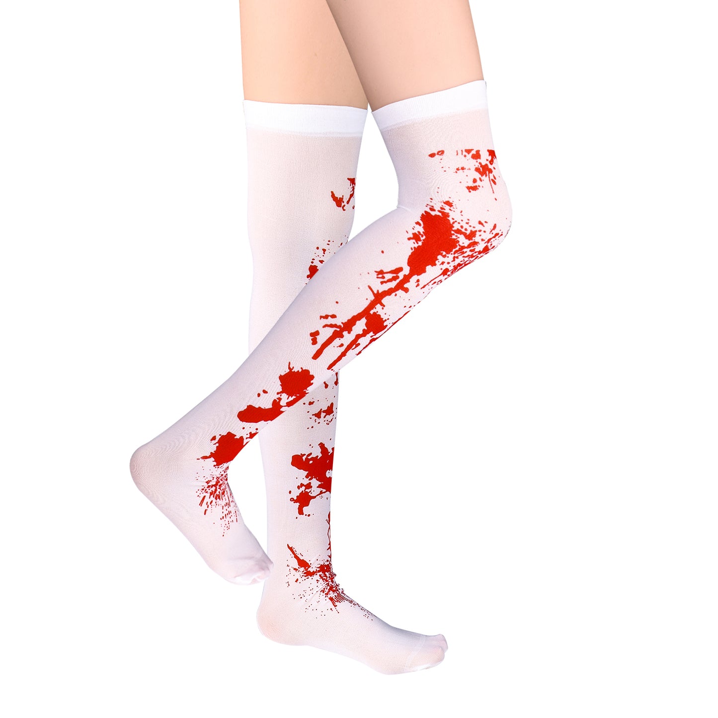 WLLHYF Women Stockings High Socks for Halloween Cosplay Costume