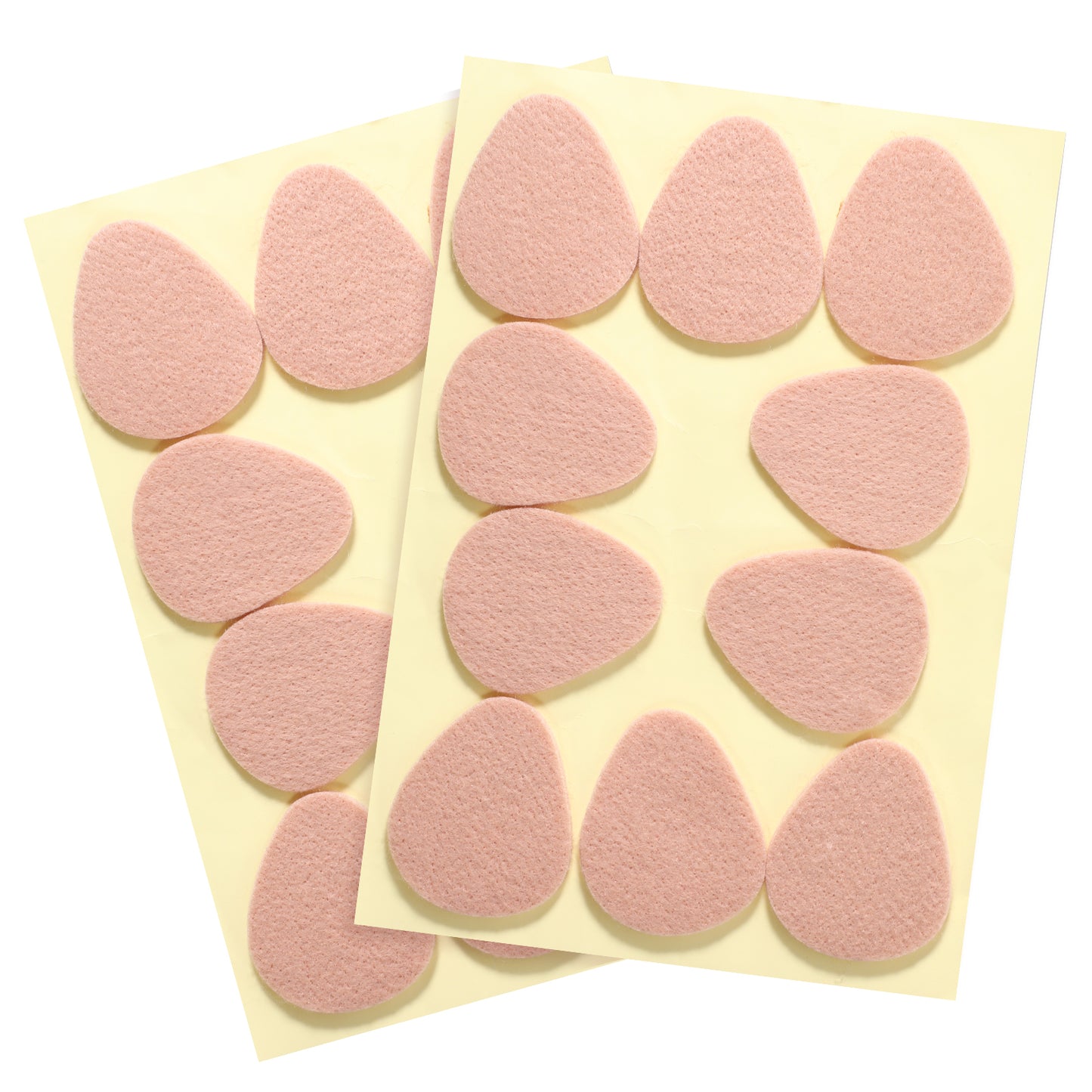 Dimeho 30PCS Metatarsal Felt Foot Pad Foot Metatarsal Pads for Women Men Adhesive Forefoot Pads Forefoot Cushion Pads Ball of Foot Cushion Pain Relief Forefoot Sole Support Foam Foot Cushion Pad