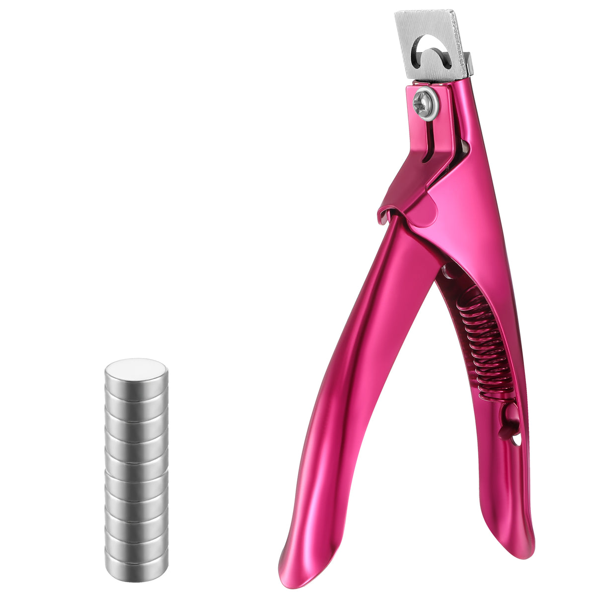 Acrylic Nail Clippers Stainless Steel Nails Clippers with Magnets Nail Tech