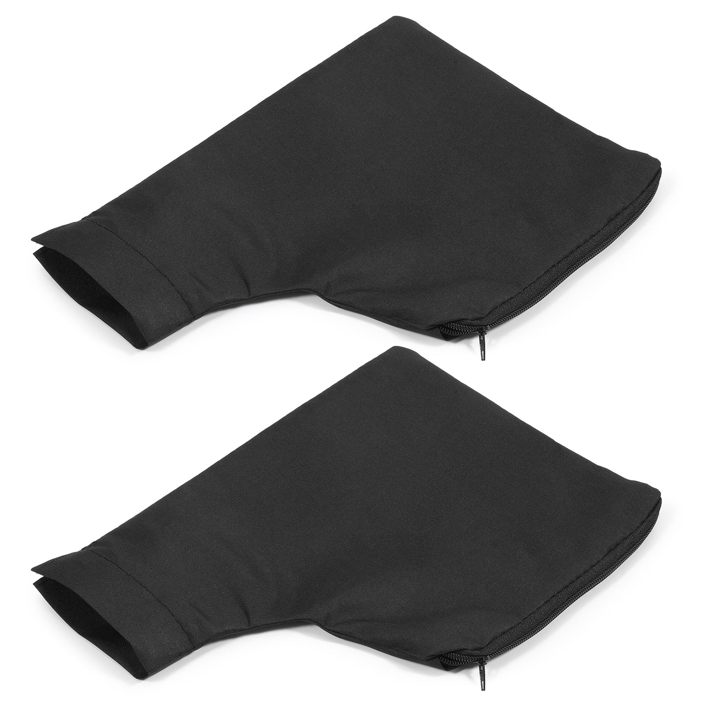 QFGasre 2pcs Miter Saw Dust Bag Dust Collector Bag Universal Collection Bags with Zipper and Wired Adjustable Stand Compatible with Table Saw Belt Sander Planer 255 Model Miter Saws Accessories