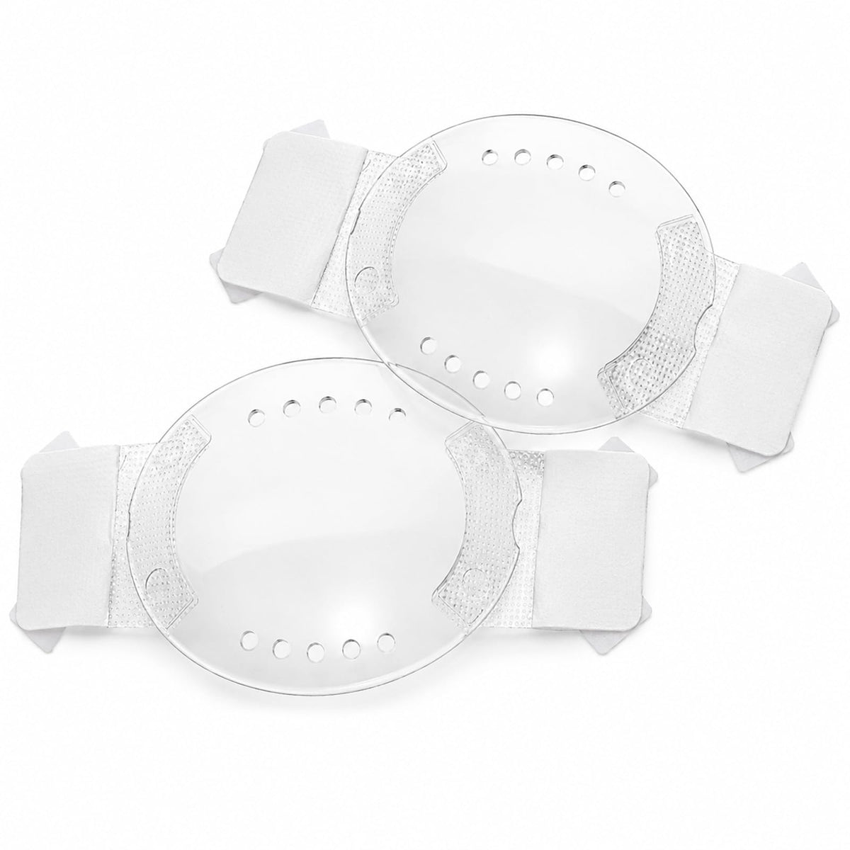 ElevateTech Plastic Eye Patches, 2 Pcs Clear Eye Shield After Surgery