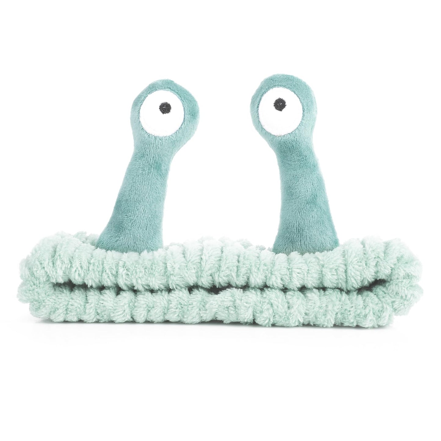 Sibba Face Wash Headband Snail Headbands Spa Hair Bands Makeup Headbands Cute Cartoon Coral Fleece Elastic Headband Creative Hair Accessories for Washing Face Shower Sports Beauty Skincare
