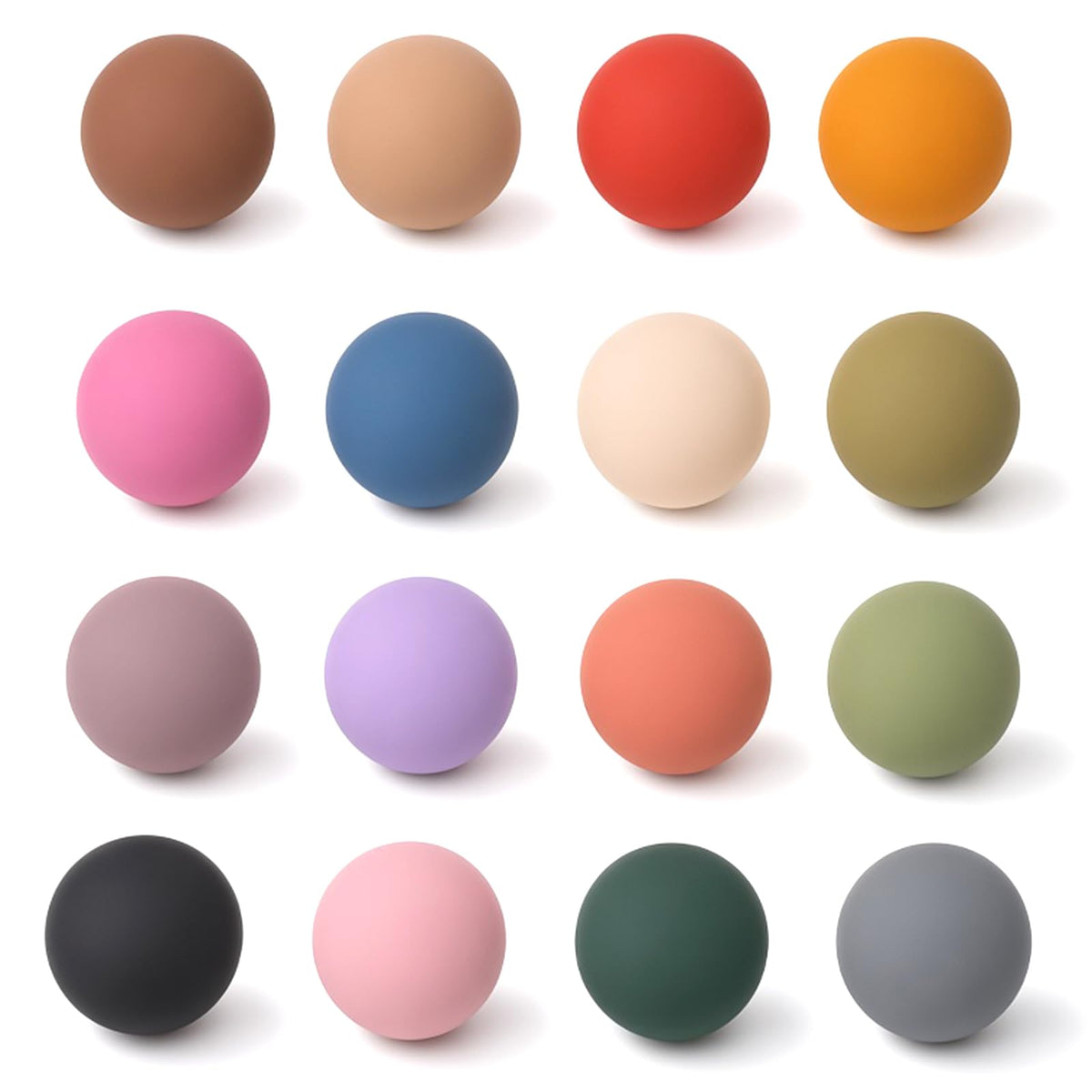 Wanmu Pack of 16 Round Magnets Whiteboard Colourful Mini Mat Fridge Magnets