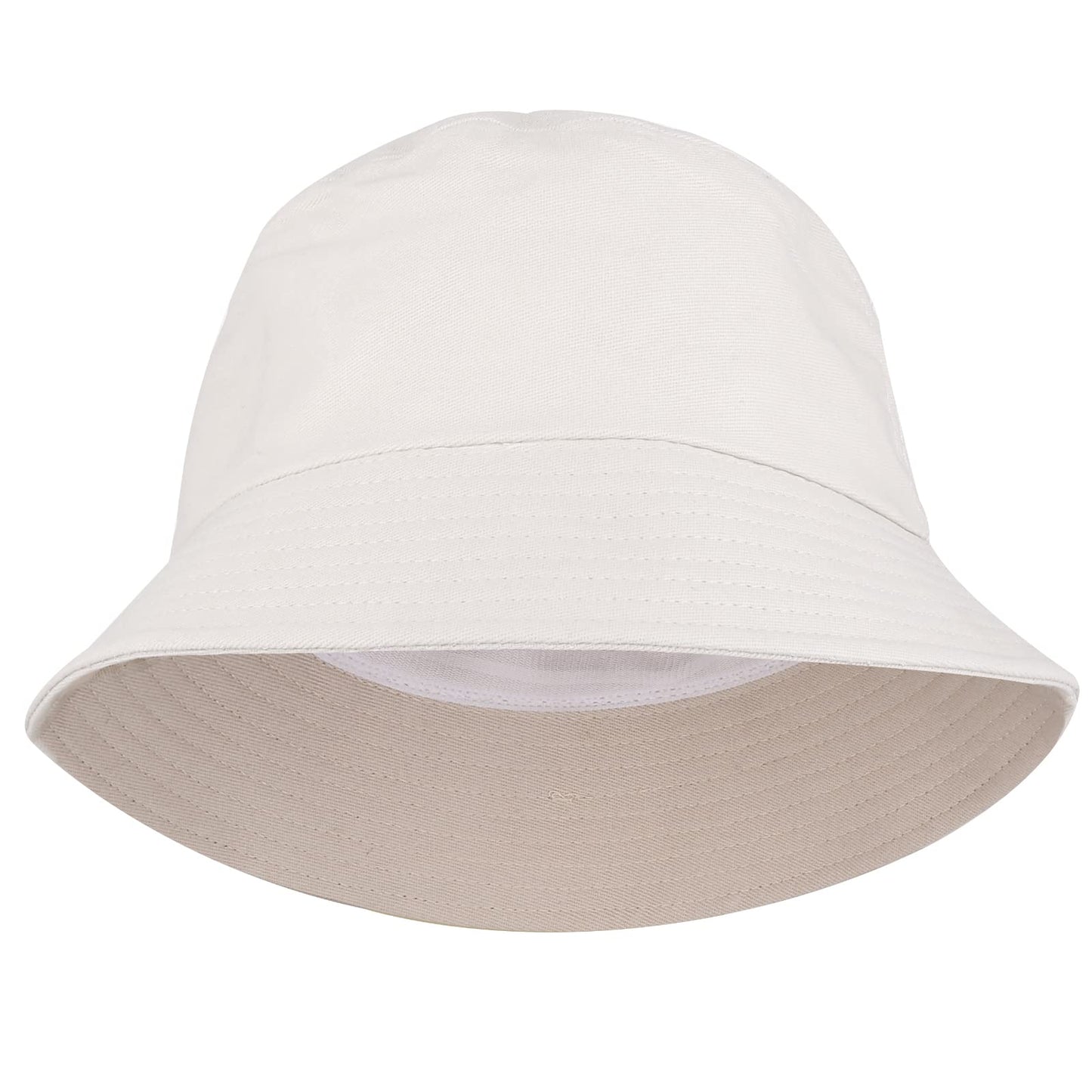 Sibba Bucket Hat Packable Sun Summer Spring Beach Fisherman Cap Cute Large Head Brim Golf Clothing Cooling Accessories 90s Fashion for Women Mens Teen Girls Kids Hiking(Beige)