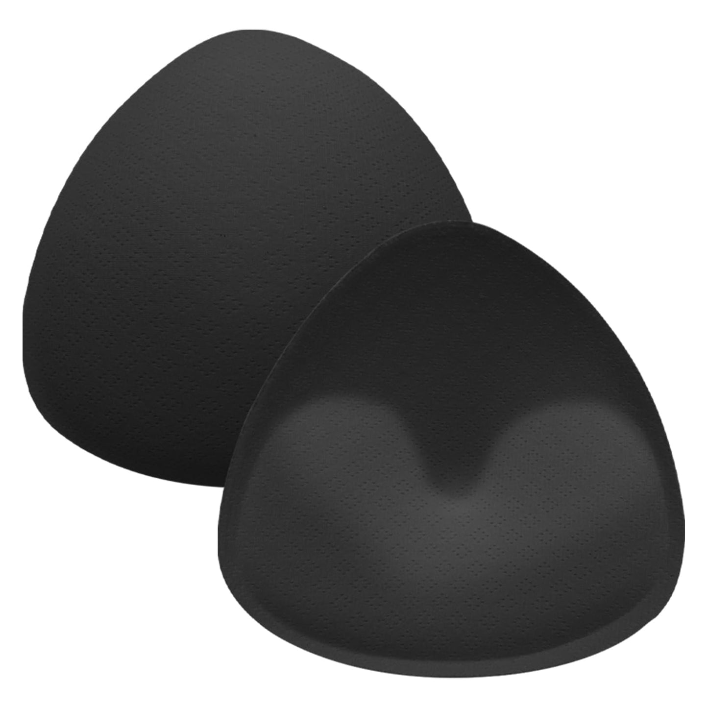 Gjinxi Bra Inserts Removable Thick Push Up Bra Inserts Breast Enhancer Padded for Bikinis and Swimsuits, black, Oben & Unten 13 cm, Links & Rechts 12,4 cm, Dicke 1,1 cm