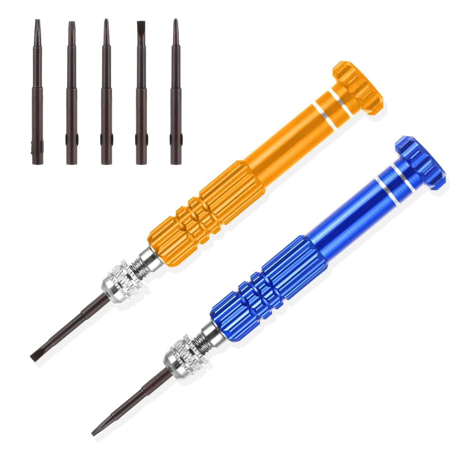 5-in-1 Multifunctional Small Screwdriver Micro Precision Eyeglass Repair Screwdriver Kit Magnetic Watch Screwdriver for Electronics Sunglasses Cellphone Jewelry