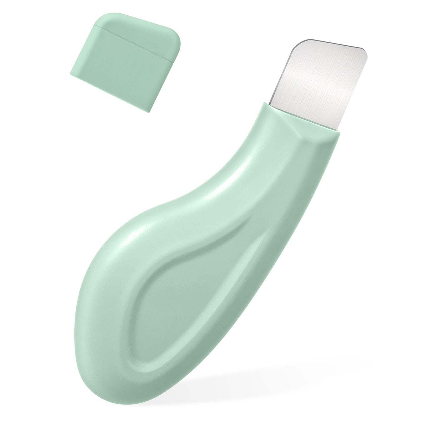 Wanmu Blackhead Remover Tool, Silicone Nose Blackhead Remover, Deep Clean Face Skin Spatula, Mild Safe Skin Pore Extractor for Men Women (Green)