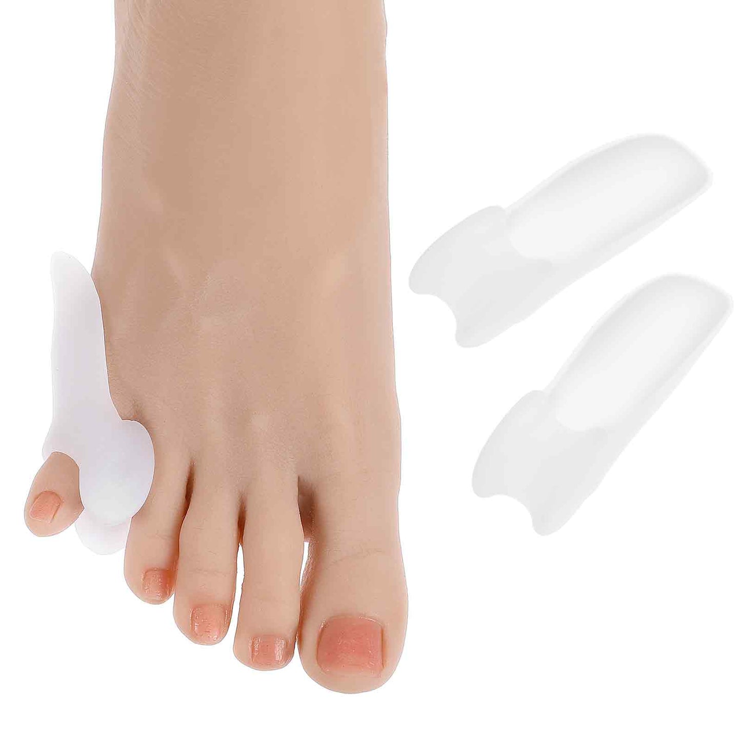 Wanmu Bunion Cushion Relief Protector, 14 pcs Bunion Corrector for Pinky Toe, Washable Gel Bunion Pads for Shield Feet from Friction, Pressure, Pain Foot Pain Relief Corns Unisex