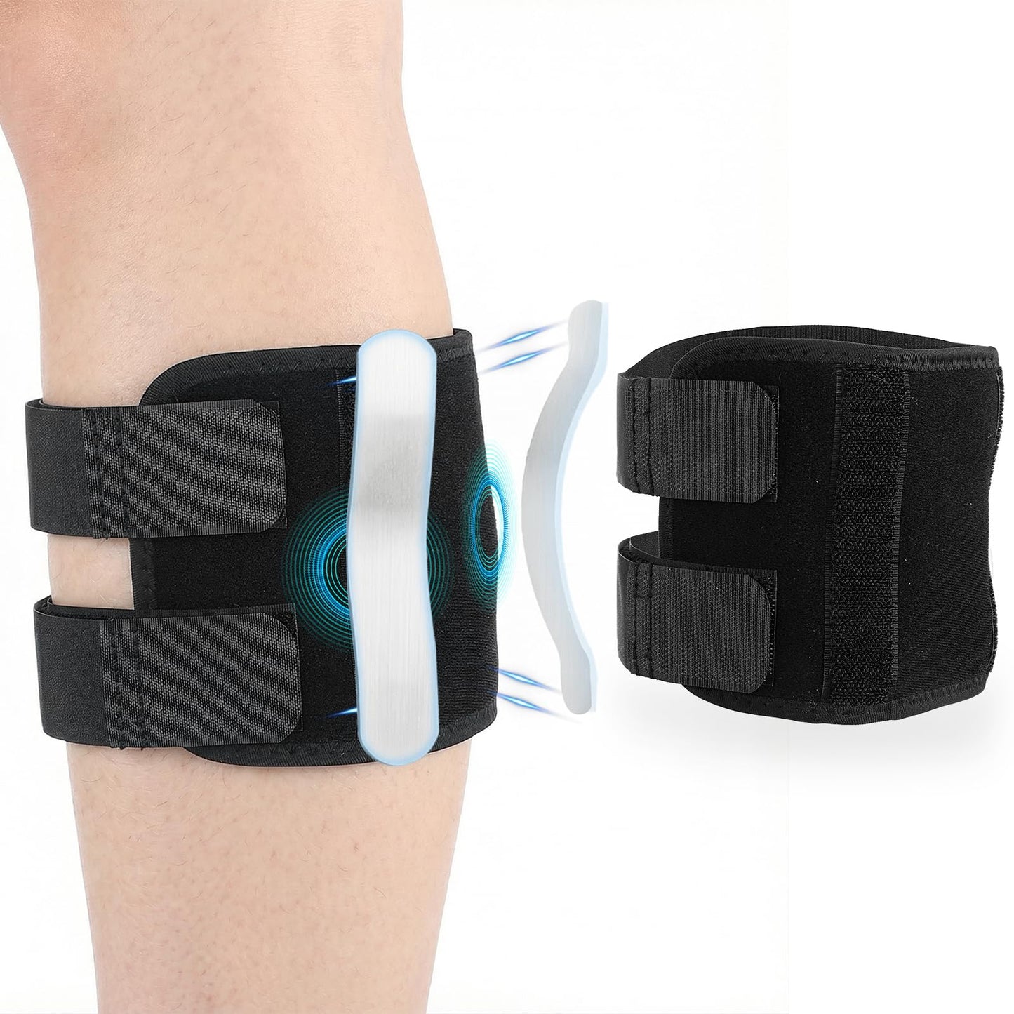 QFGasre Sciatica Pain Relief Devices Brace Sciatic Nerve Brace with Dual Pressure Pads Targeted Compression for Sciatic Acupressure Fits for Men and Women
