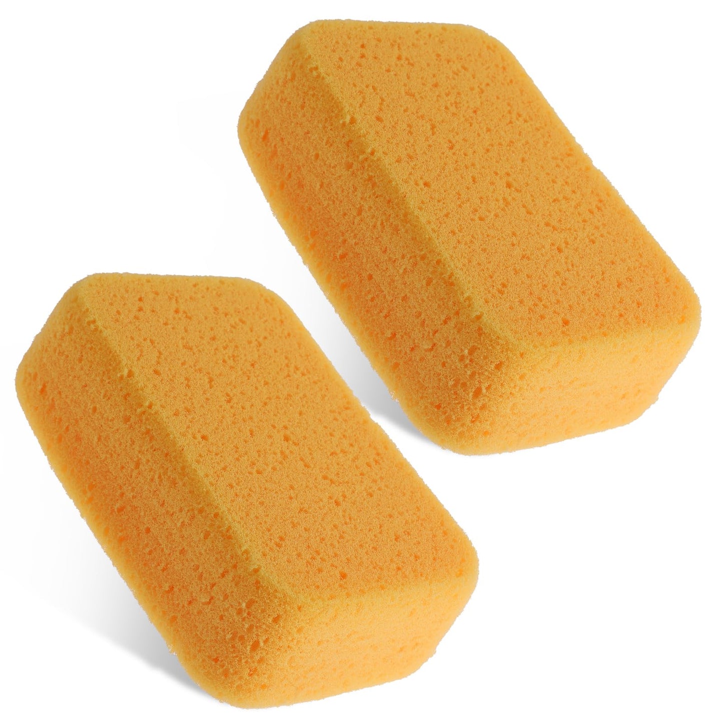 Sibba Wall Repair Sponge 2 PCS Paint Patch Thick Frosted Texture Cleaning Cushion Spray Roller Dry Painting DIY Art Tool Ceiling Brush Surface Peel Wall Mud Rollers Home Decor Maintenance