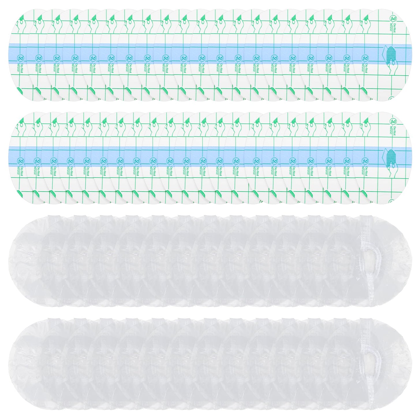 200 Pcs Baby Ear Covers Easy to Take Off Baby Shower Cap Ear Protection Water-Proof Ears Stickers Covers for Swimming Shower Surfing Snorkeling and Other Water Sports