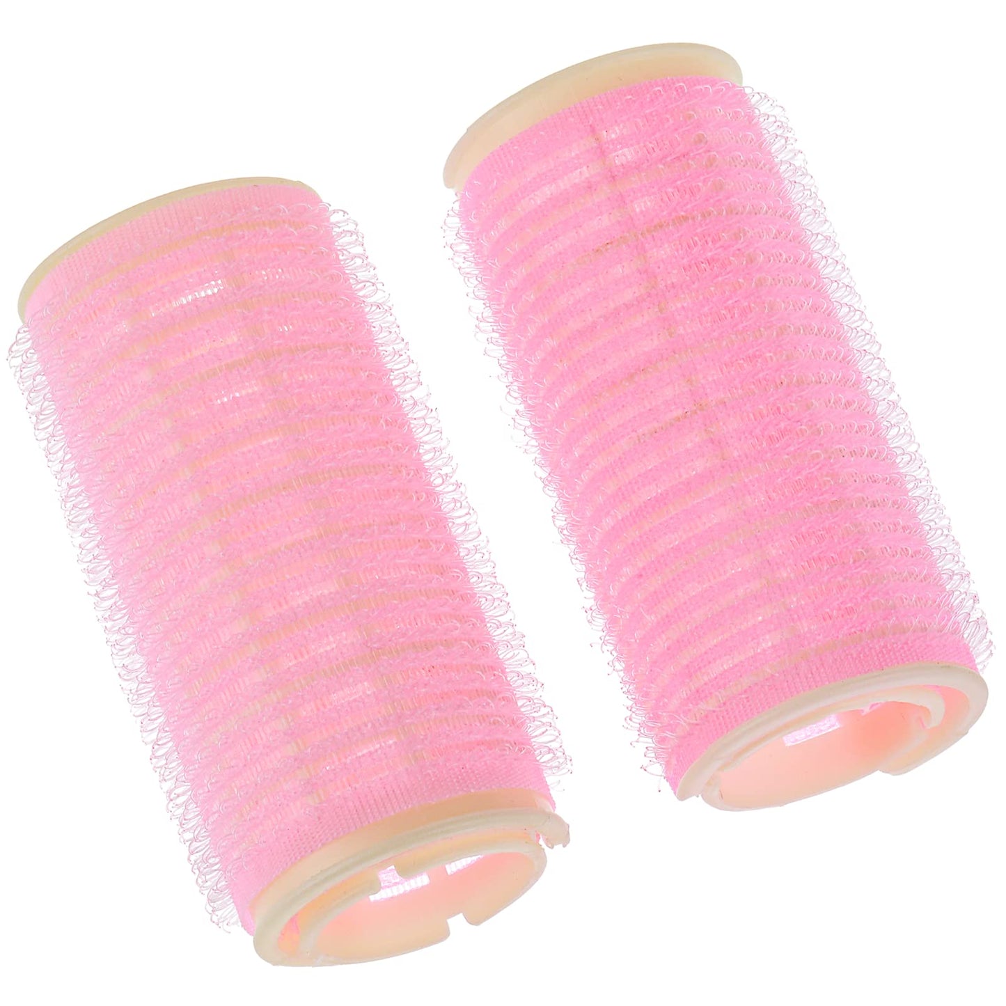 Sibba 2 PCS Hair Roller Clips Curler Set Styling DIY Tools Small Plastic Grip Forehead Root Double Self-Adhesive Mini Curl Fluffy Rollers Accessories Long Short Volume Thin Rod Sleep Home Travel Use