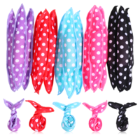 15 Pcs Hair Curler Rollers DIY Night Sleep Foam Hair Styling Tools Soft Satin Sponge Rollers Flexible Pillow Sponge Curlers for Women Tousle Hairstyle No Heat Heatless