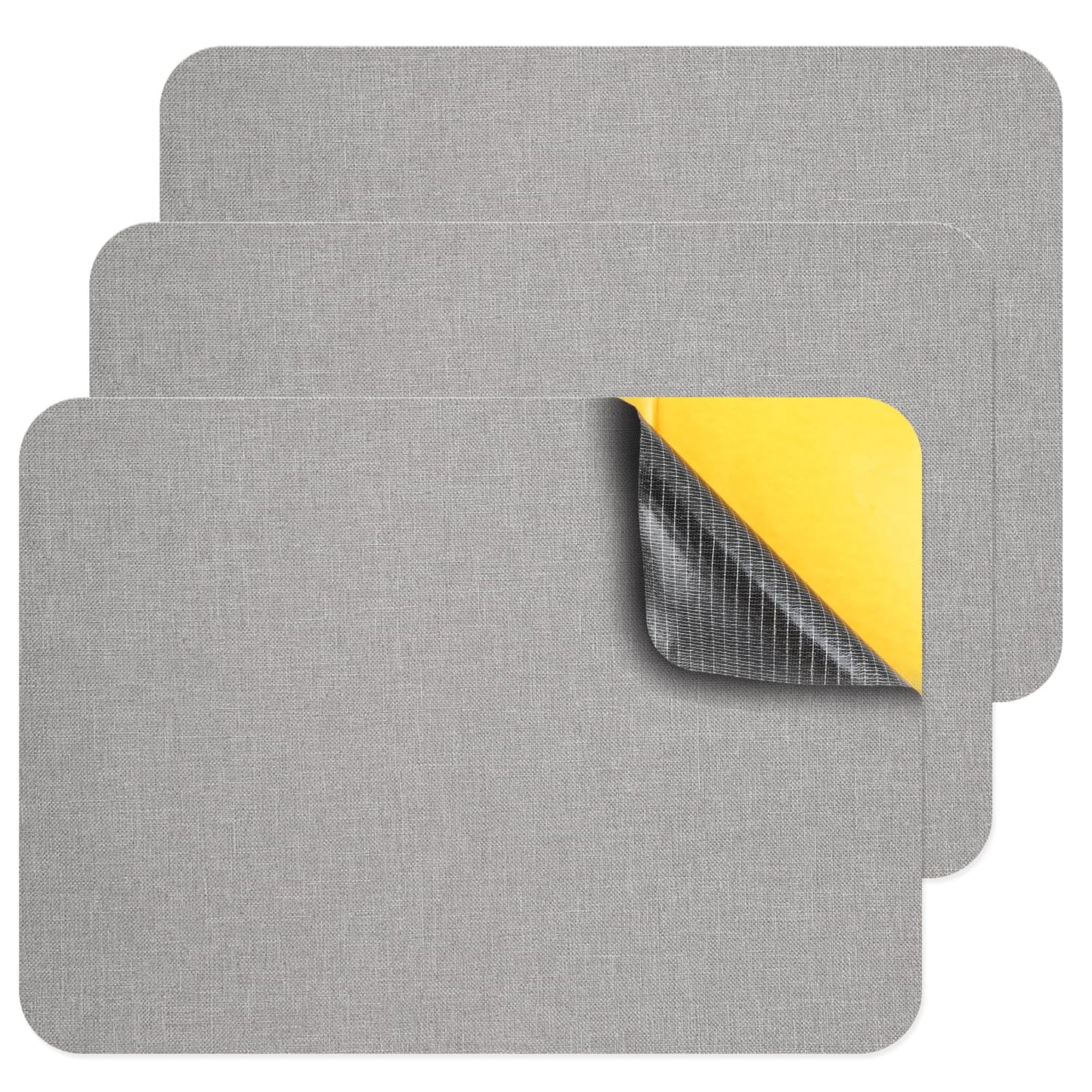 COMNICO Canvas Repair Patch, 3 Pcs 9X11 inch Waterproof Fabric Repair Patch Self-Adhesive Patches Tape kit for Car Seats Sofa Boat Cover Couches Tote Bags