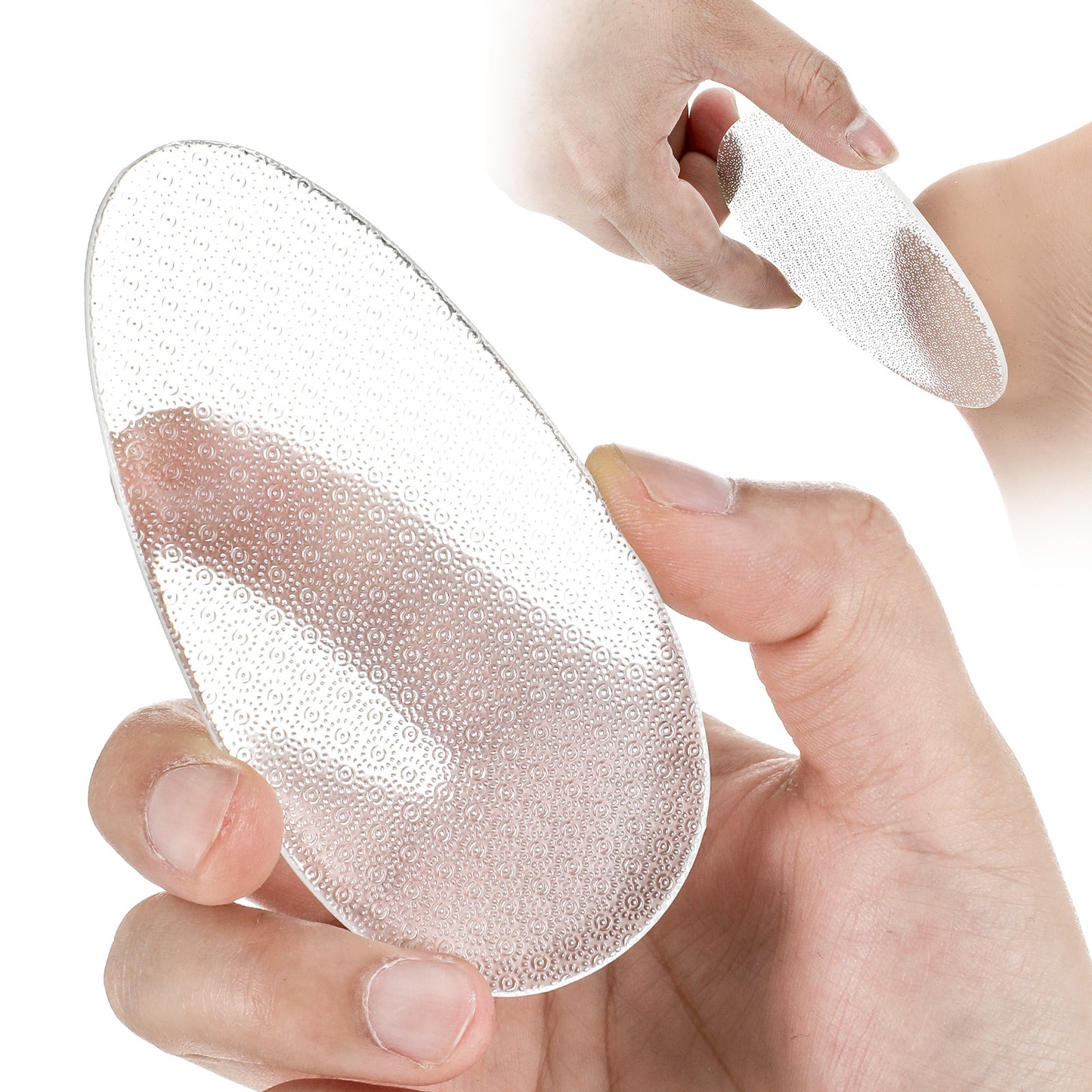 Wanmu Callus Remover for Feet, Professional Nano Glass Foot File Heel Scrubber, Dead Skin Removal Scraper, Pumice Stone Foot Care Pedicure Tool for Women and Men, Wet Dry Cracking Feet