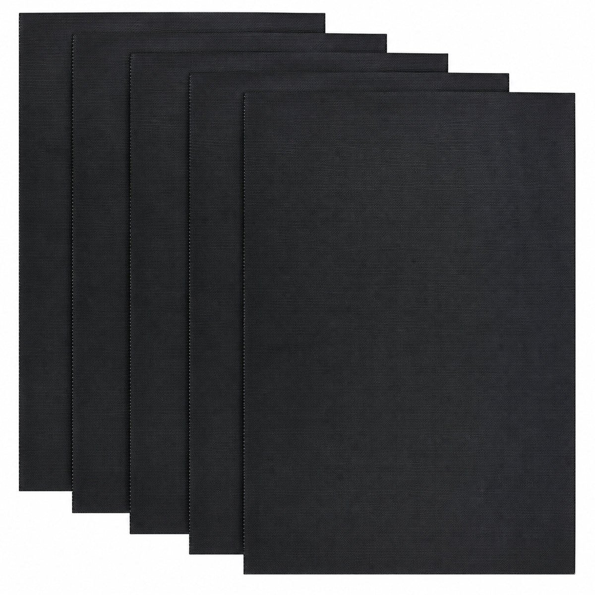 Ptwola 5 Pieces 0.5mm Fursuit Eyes Mesh Black Eye Mesh Sheet