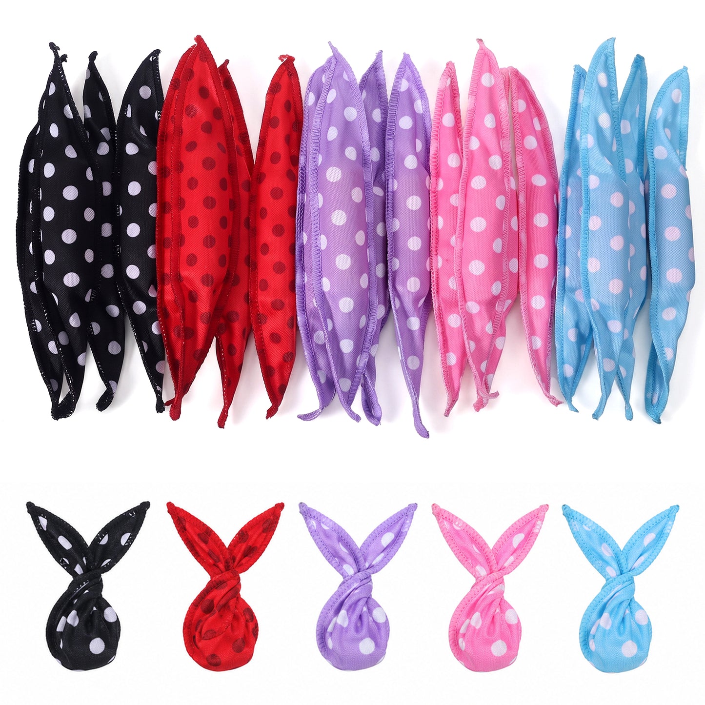 20 Pcs Soft Curlers To Sleep In Overnight Hair Rollers Satin Sponge