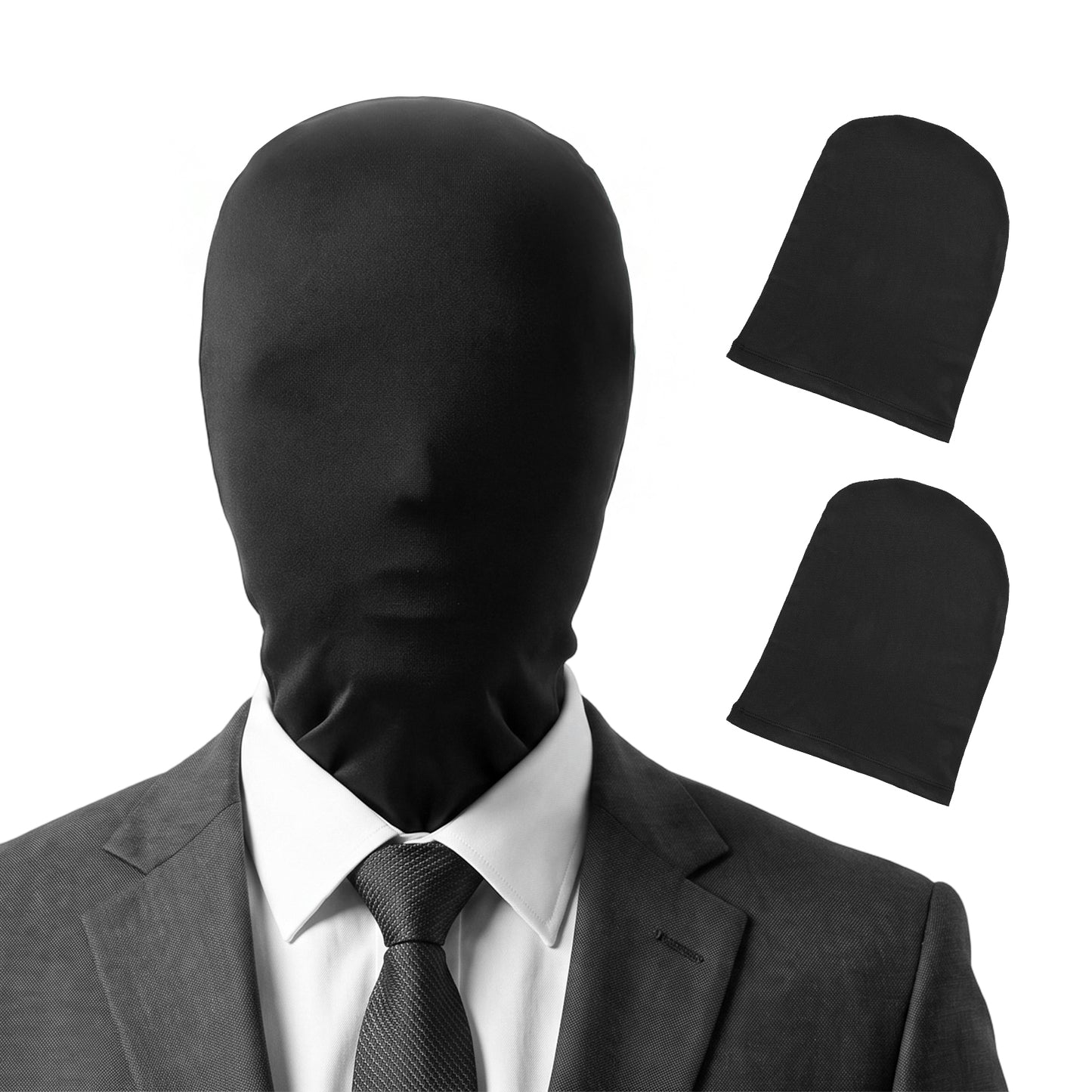Hpmjz 2 Pcs Full Face Mask Unisex Full Cover Spandex Mask