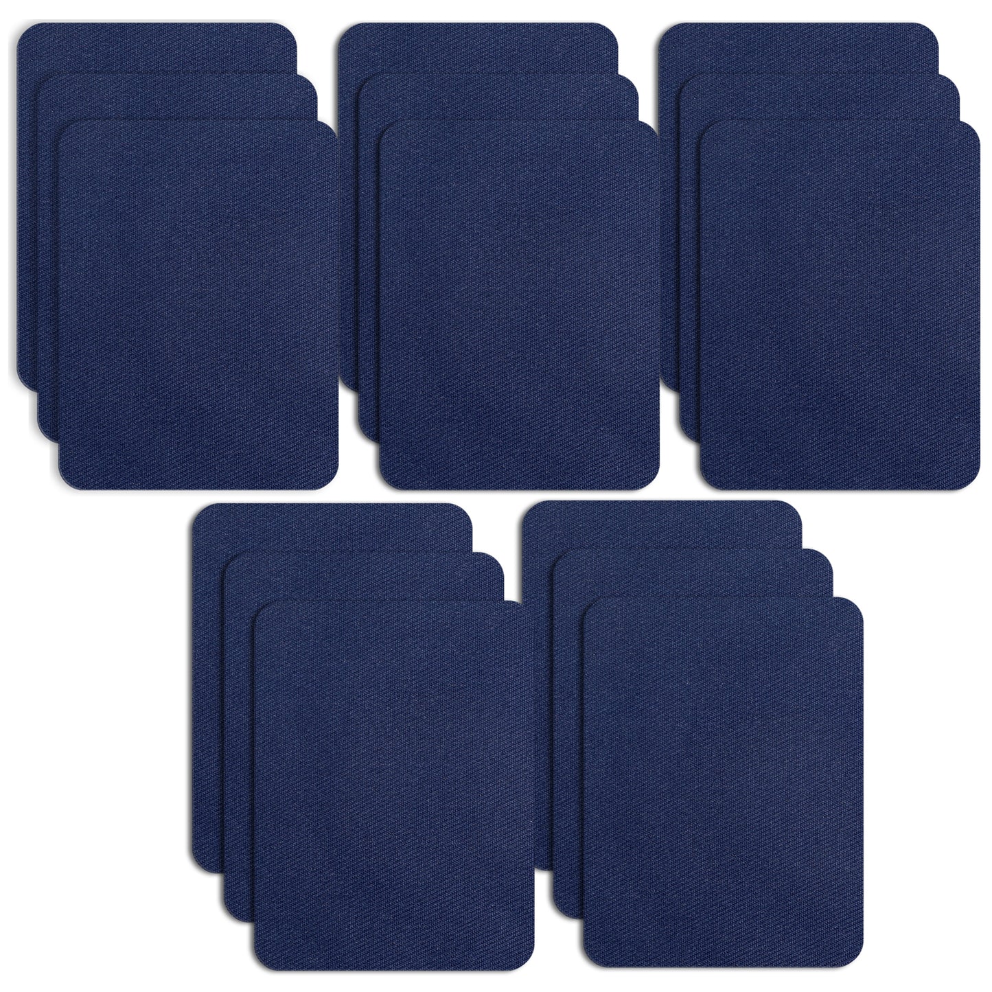 COMNICO Denim Patches for Jeans Kit (Blue)