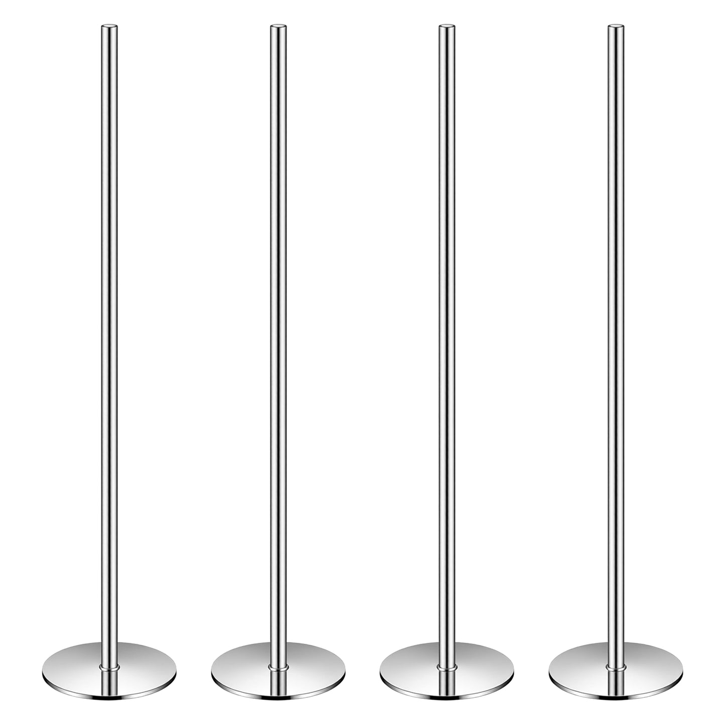 Hadnves 4 PCS Cake Heating Rod Stainless Steel Cake Pan Heating Core 5.51 Inch Silver Rod Cakes Stick for Birthday Wedding Baking Cakes Decorating Supplies Baking Tools Accessories