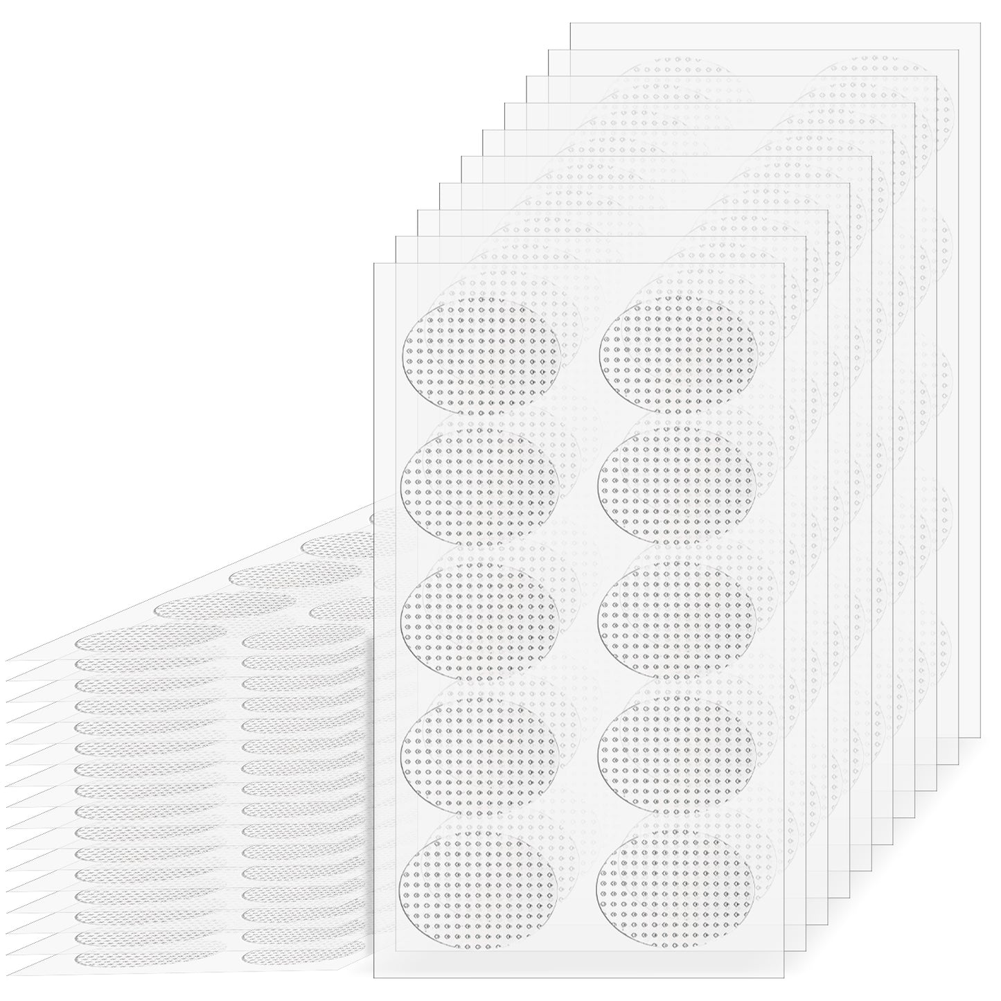 600pcs Ear Lobe Support Patches Earring Support Patches Heavy Duty Clear Earring Stickers Large Earrings Support Sticker Reduces Strain Ear Patch for Men Women Long Time Wear Earring Stretched Protect