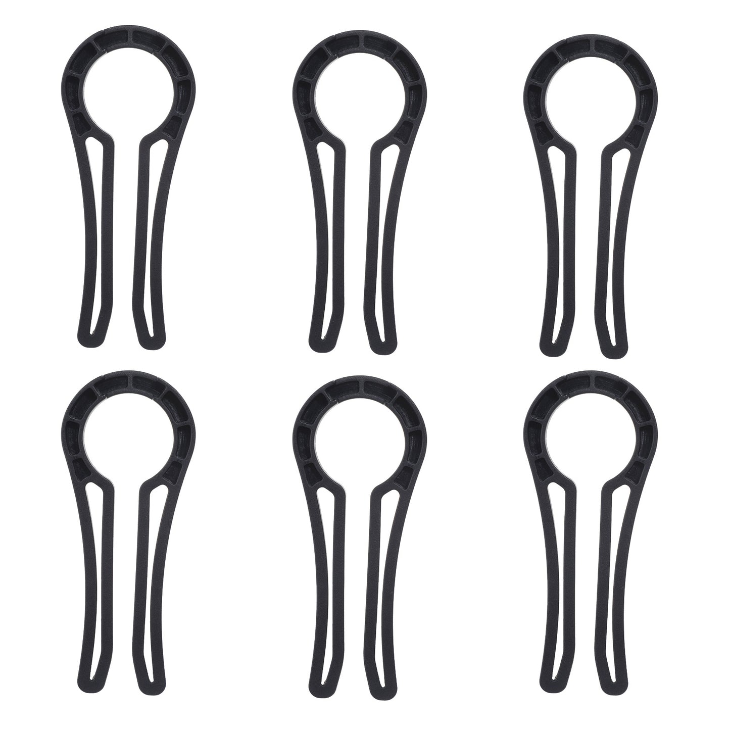 COMNICO 6pcs Gas Stove Knob Lock, Child Safety Proofing Oven Knobs Covers Durable Heat-Resistant Door Knob Guards to Prevent Kids Pets from Turning on Stoves (Black)