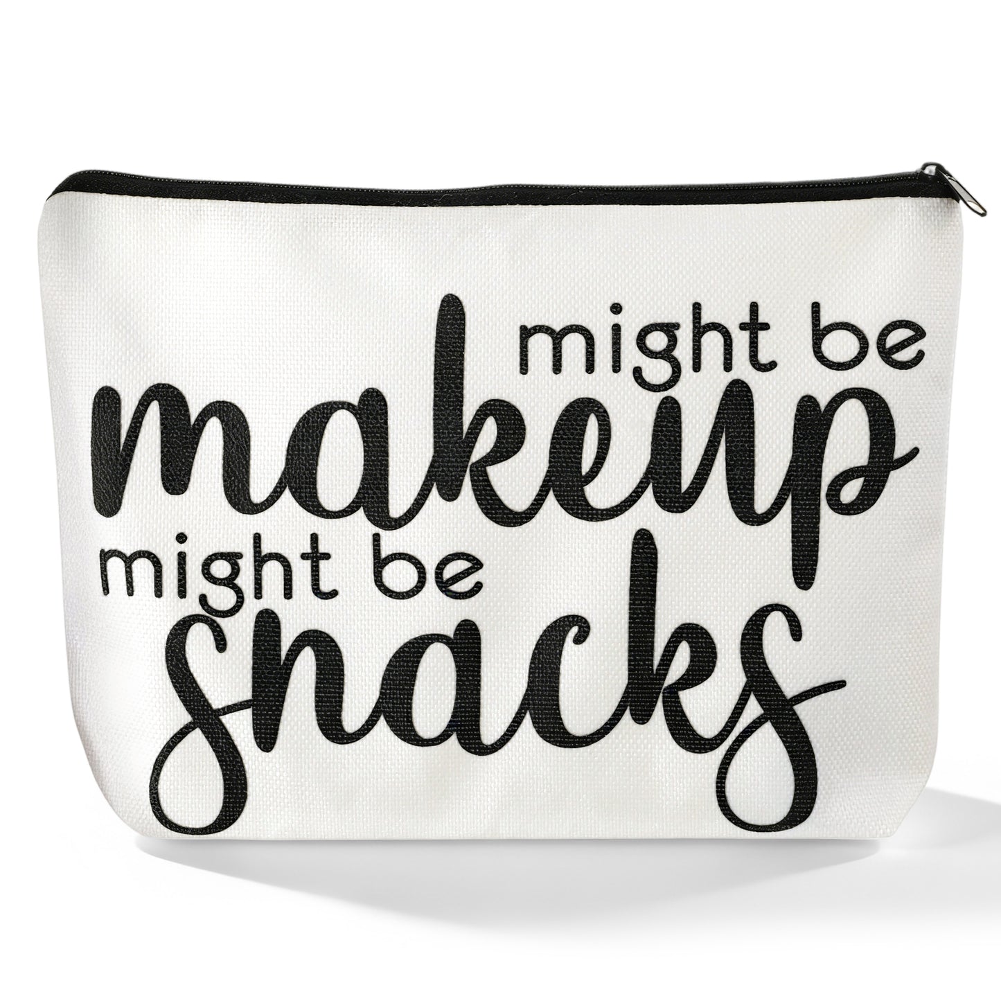 KFHENSOMR Rude Friendship Makeup Bag Funny Makeup Bag for Women Snack Bag & Makeup Organizer Bag, Novelty Gag Birthday Christmas, Cute Friendship & Coworker Gifts for Women