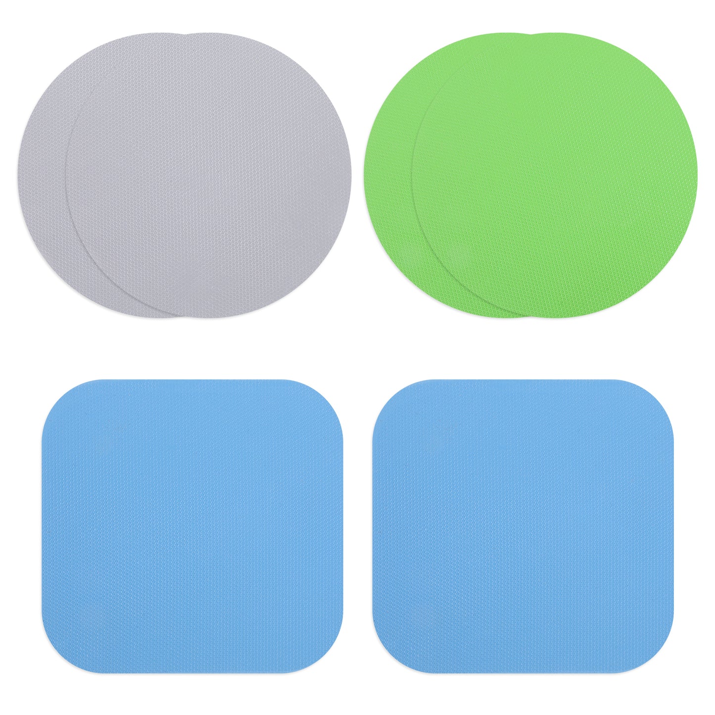 6 Pcs Jar Opener Pad Rubber Jar Opening Aid Non-Slip Effort-Saving Bottle Cap Gripper Easy Turning Multifunctional Lid Openers Safe for Weak Hands Seniors Coaster Trivet