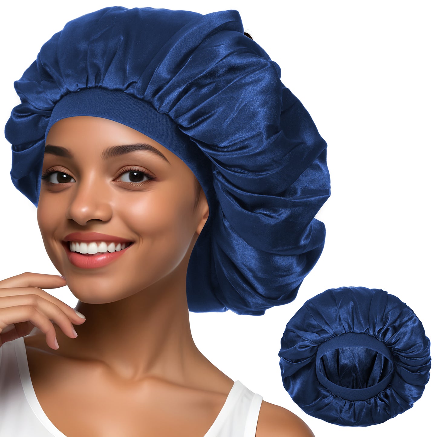 COMNICO Bonnet for Men (UK, Numeric, 3, 8, Blue, not Applicable)