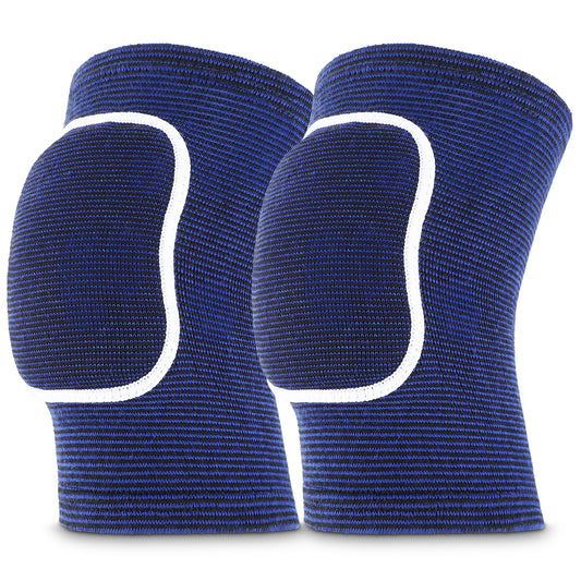COMNICO Arm Brace Pads Elbow Protector Strap Pair, Breathable Anti-Collision Sponge Tendonitis Fitness Volleyball Basketball Tennis Golfers Knee Support Band for Kids Men Women Elderly
