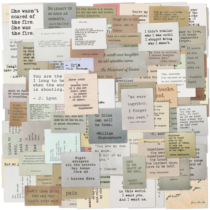 Dimeho 120 Pcs Motivational Quote Stickers, Typewriter Style Scrapbook Stickers Non-Repetitive Vintage Famous Words Stickers Retro Inspirational Journaling Stickers for Planner Junk Journal Scrapbooks