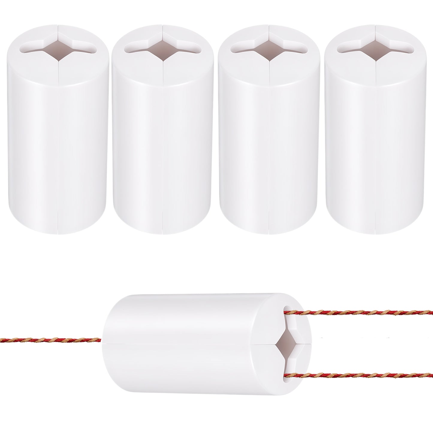 5 Pcs Blind Pull Cord Knobs Breakaway Cord Condensers Durable Window