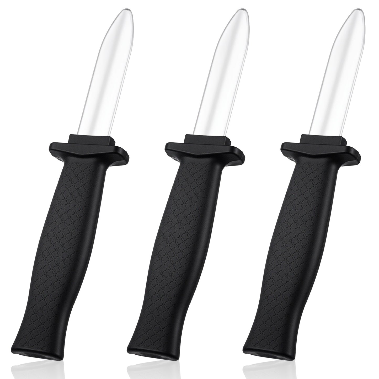 KFHENSOMR Retractable Magic Knife Toy, 3 Pack Disappearing Dagger Prop