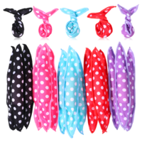 15 Pcs Hair Curler Rollers Soft Satin Sponge Rollers DIY Night Sleep Foam Hair Styling Tools Flexible Pillow Sponge Curlers for Women Tousle Hairstyle No Heat Heatless