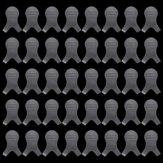 COMNICO Y Comb Lash Lift Brush, 100Pcs Eyelash Lift Perming Brush Silicone Grafting Eyelash Lift Brush Clear Makeup Beauty Tool Supplies for Eyelash Extension Eyebrow Tint