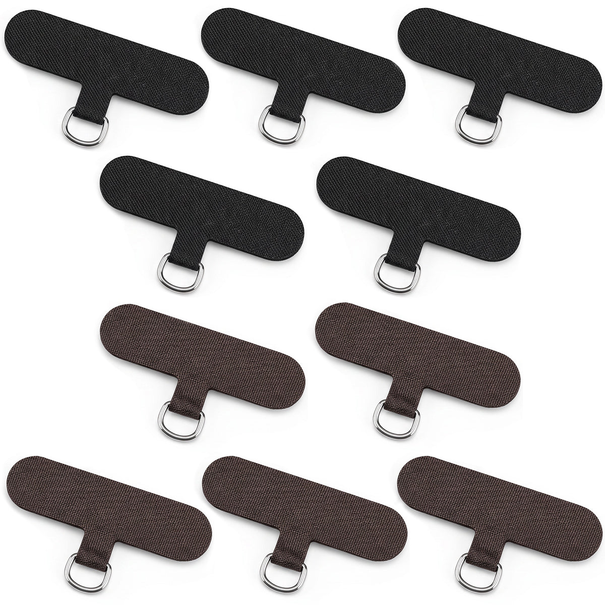 FNANJWQ 10 Pcs Phone Tether Tab, Clip for Cell Phone Lanyards Strap