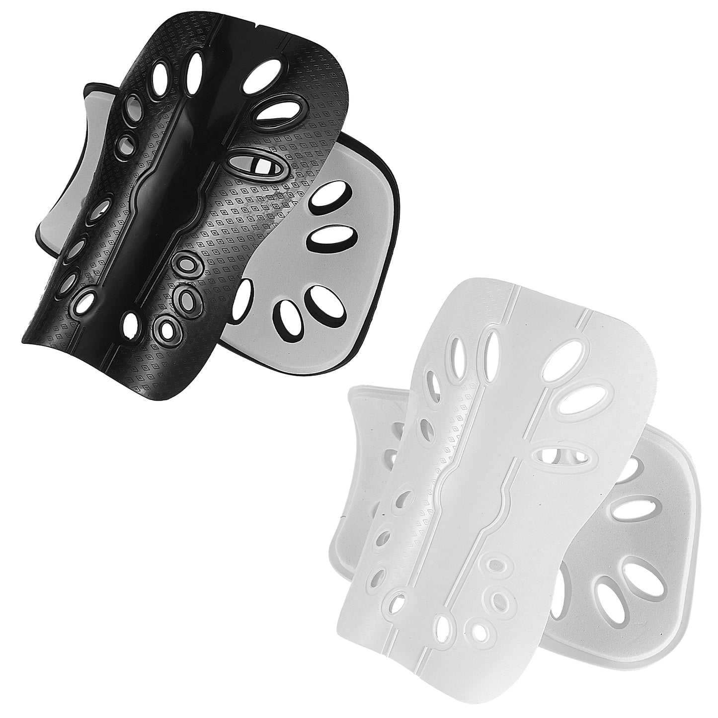 COMNICO Soccer Shin Guards, 2 Pair Lightweight and Breathable Shin Pads Shin Guards Football Calf Protective Gear Cushion Reduce Shocks Football Gear Shin Pads for Men Women Teens Kids