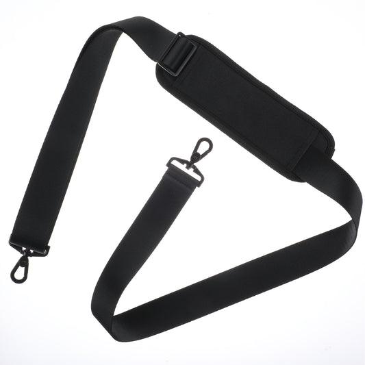 Wanmu 63 inch Shoulder Strap Adjustable Universal Duffle Bag Strap Replacement Soft Comfortable Crossbody Straps with Metal Hooks for Briefcase, Computer Messenger Bag, Laptop Case Luggage, Duffel, Ca