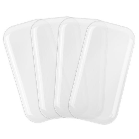 COMNICO 4PCS Silicone Lash Pads Reusable False Eyelash Holder Pallet for Eyelash Extensions Loose Lash Sticky Washable Grafting Gasket Pallet Tools for Women and Lash Extension Supplies Tools