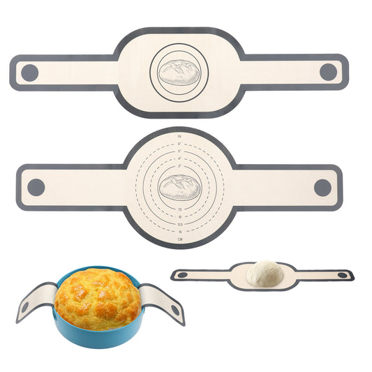 2 Pcs Silicone Bread Sling