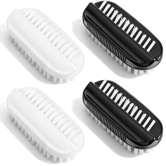 4 Pack Nail Brush for Cleaning Fingernails 2 Sided Hand Scrub Brush